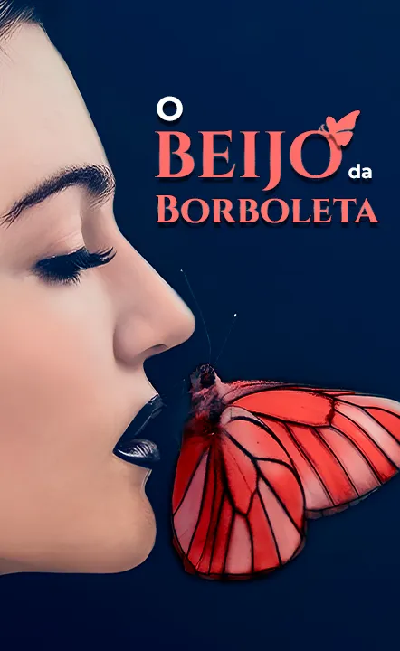 Capa de O Beijo da Borboleta